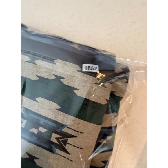 Vtg Wrangler Denim Shirt Western Pearl Snap Rodeo Aztec Distressed Mens Large - Picture 8 of 8